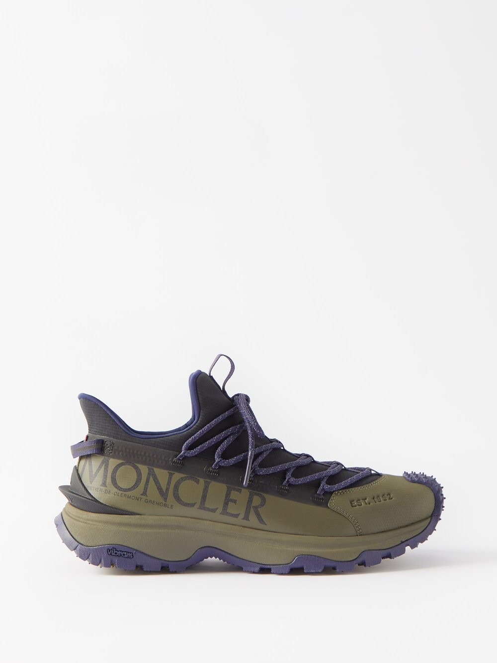 

Кроссовки trailgrip lite2 с сеткой рипстоп Moncler, зеленый