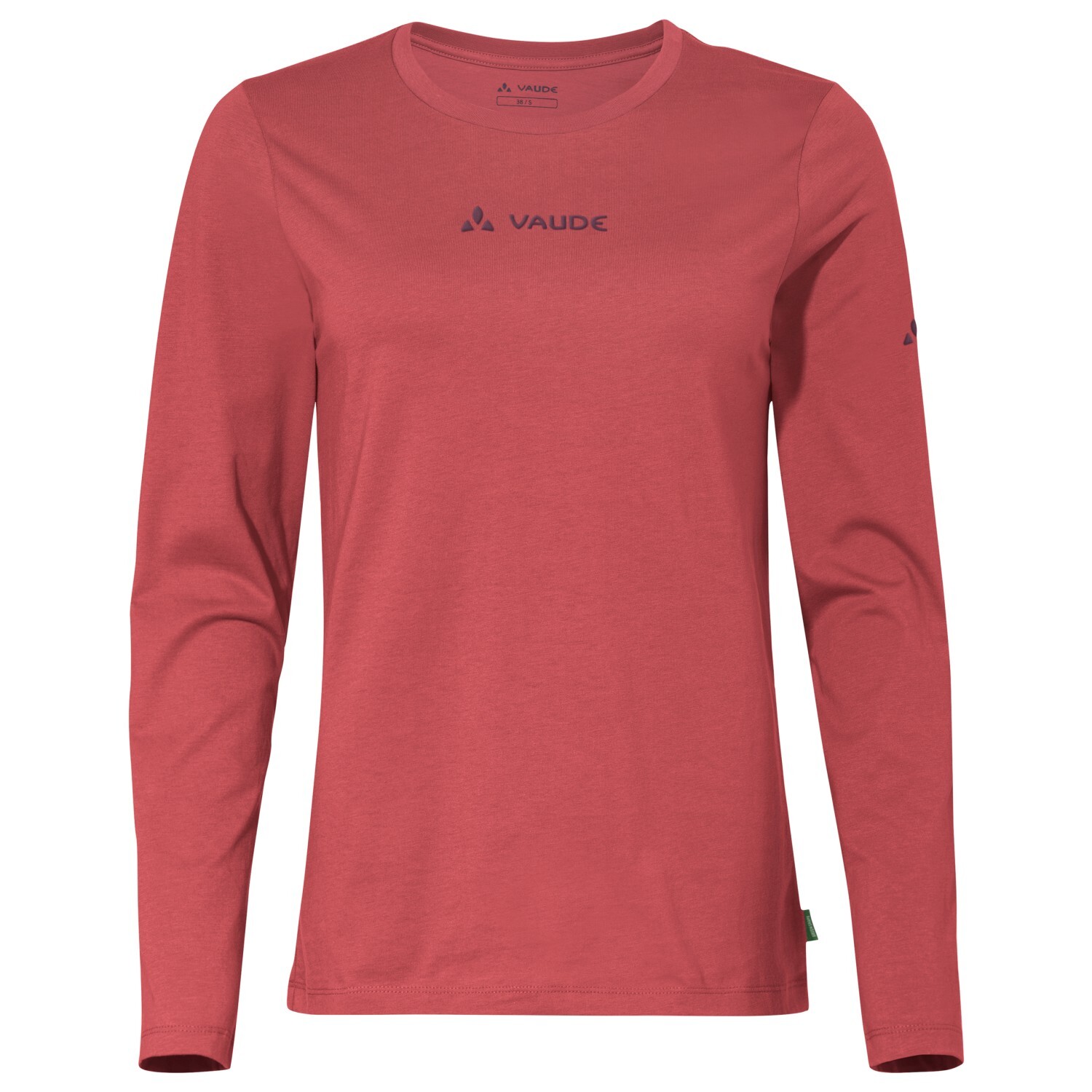 

Лонгслив Vaude Logo L/S T-Shirt, цвет Brick