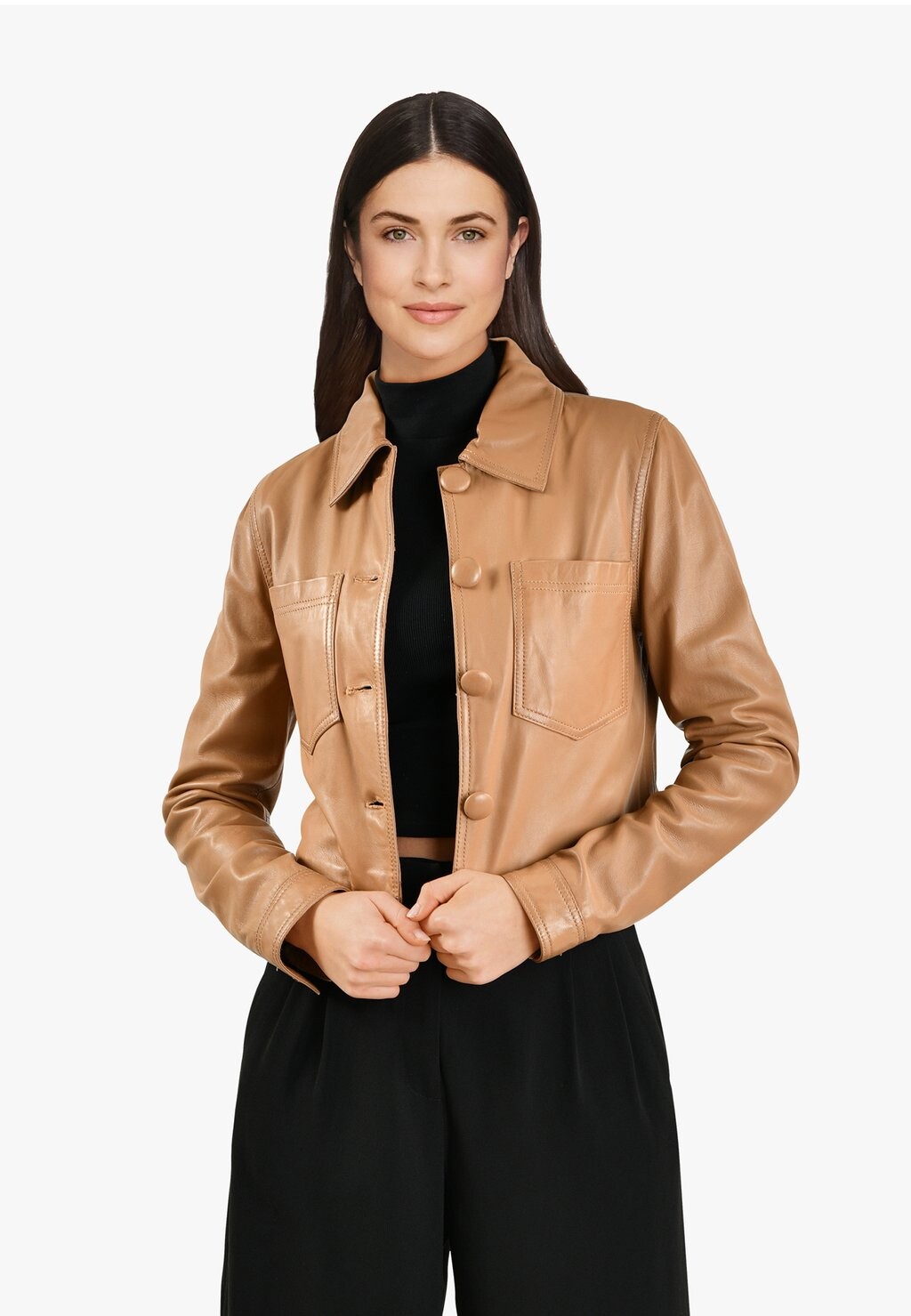 

Куртка кожаная Oakwood