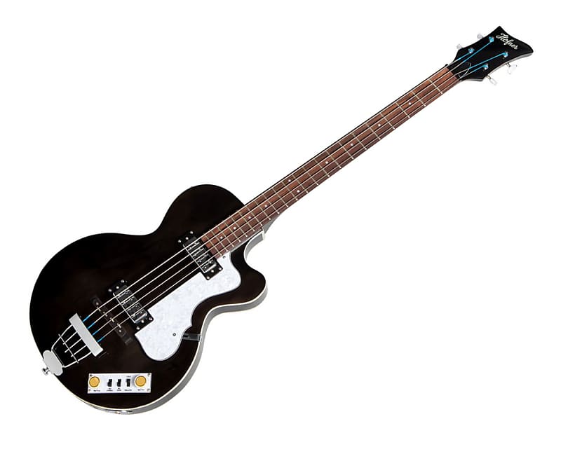 цена Басс гитара Hofner Pro Edition Club Bass Guitar - Transparent Black