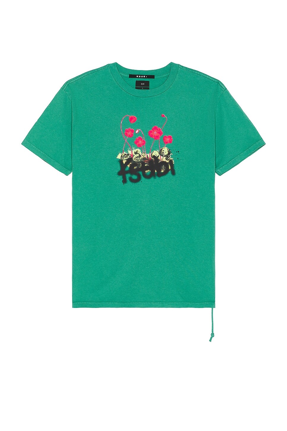 

Футболка Ksubi Grass Cutter Biggie, зеленый