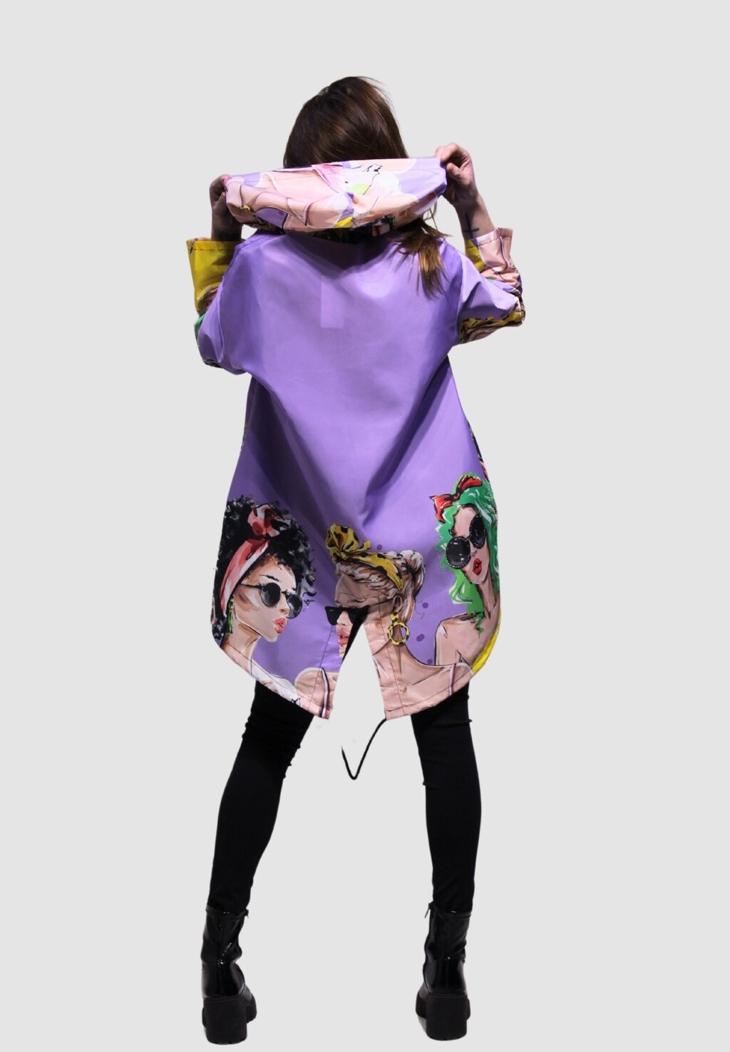 

Парка Estampado De Fantasía ANANY, фиолетовый