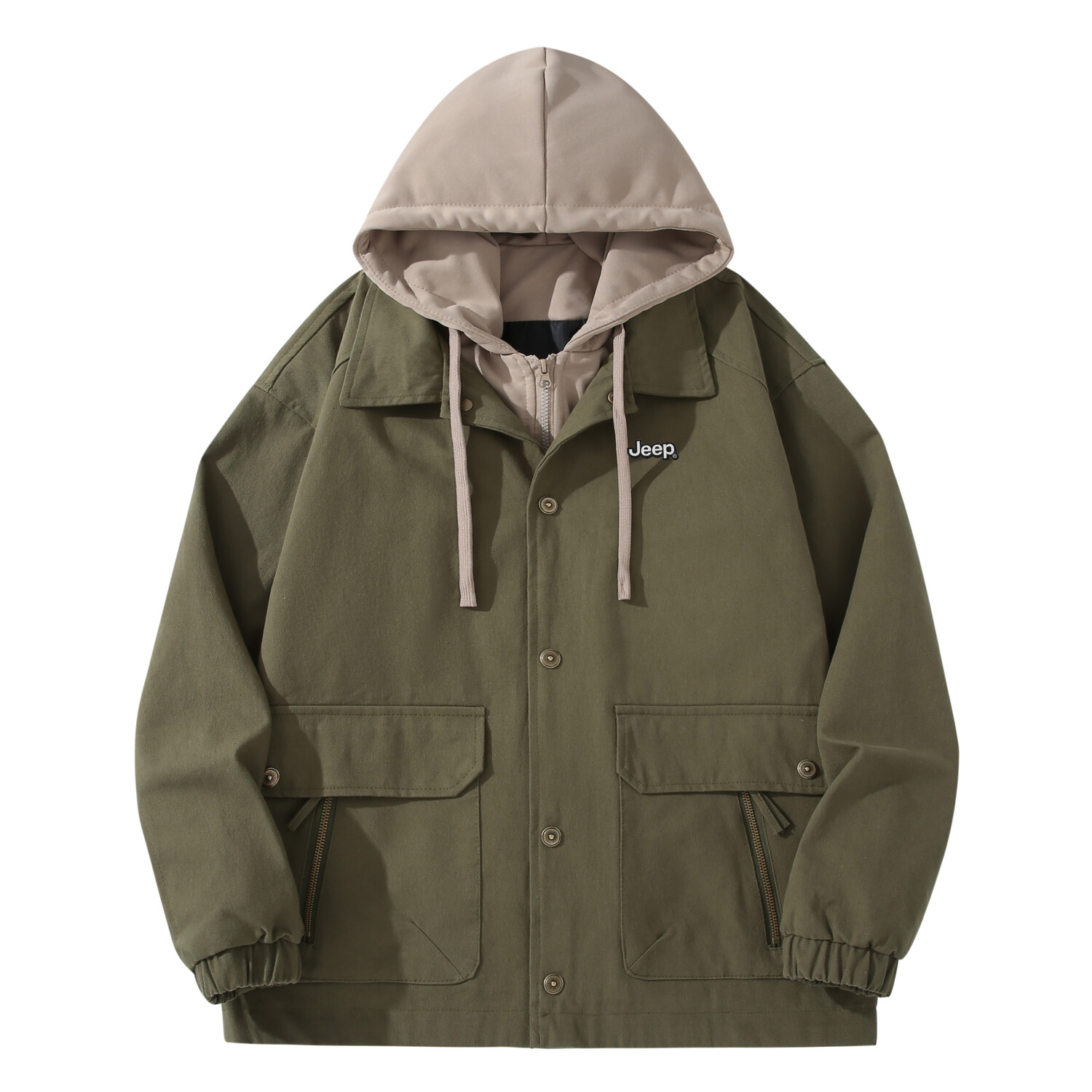 

Куртка унисекс Jeep, цвет Dark Khaki