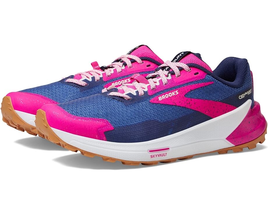 

Кроссовки Brooks Catamount 2, цвет Peacoat/Pink/Biscuit