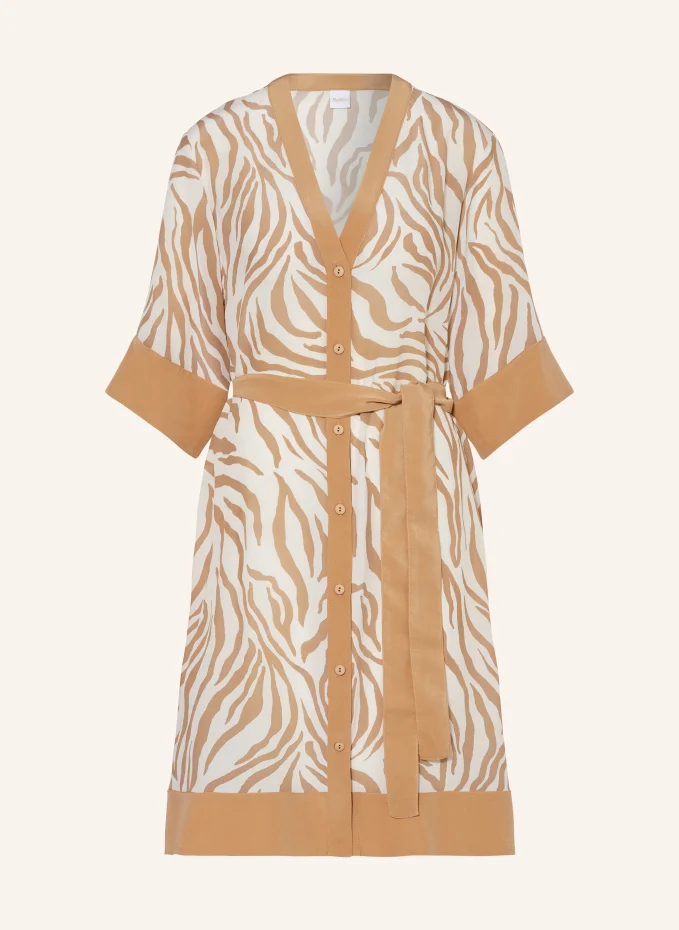 

Шелковое пляжное платье ostenda Max Mara Beachwear, белый