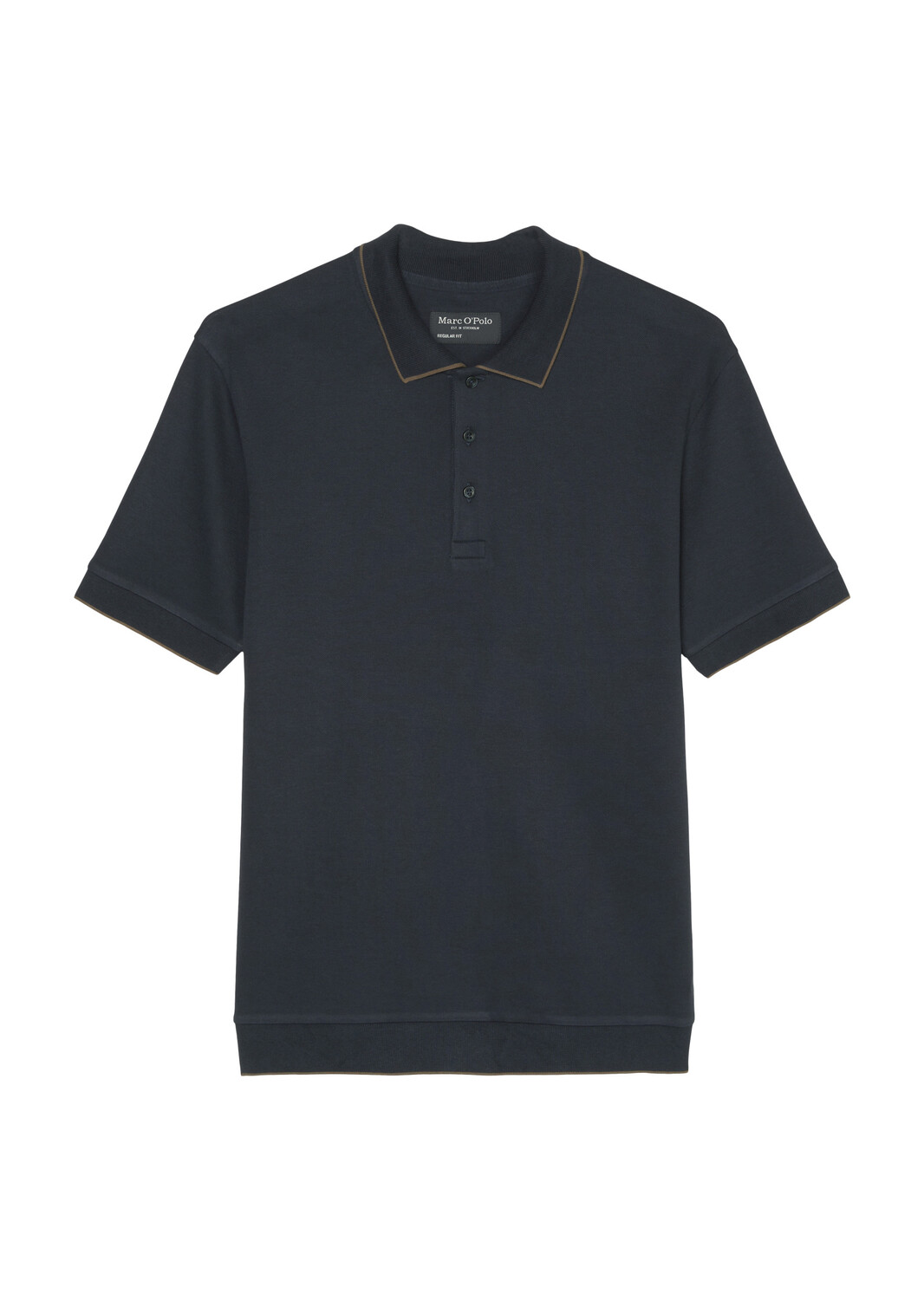 

Поло Marc O'Polo Jersey regular, цвет dark navy