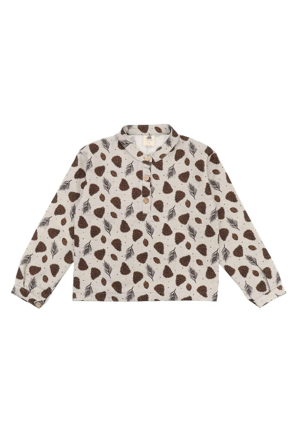 

Рубашка PINE CONES Walkiddy, цвет beige