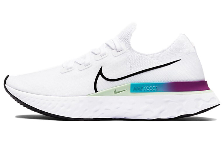 

Nike React Infinity Run Flyknit Wmns черный/белый/фиолетовый