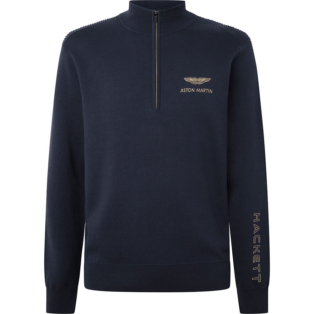 Свитер Hackett AMR Half Zip, синий