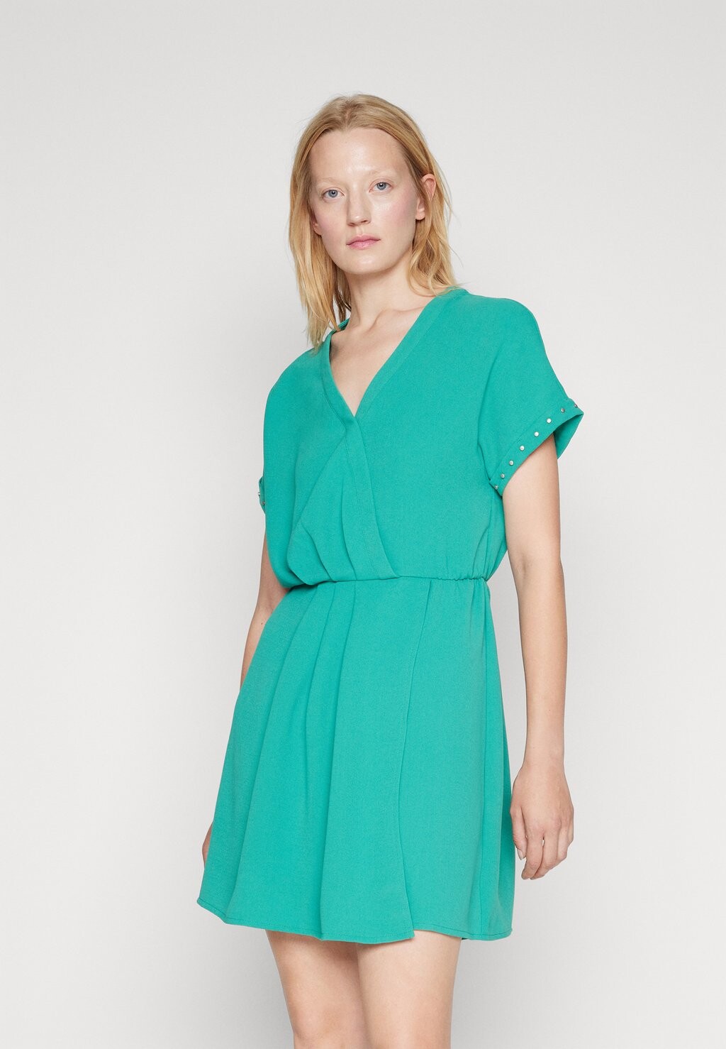 

Коктейльное платье / Вечернее платье ROBE IKKS, бирюзовый, Черный