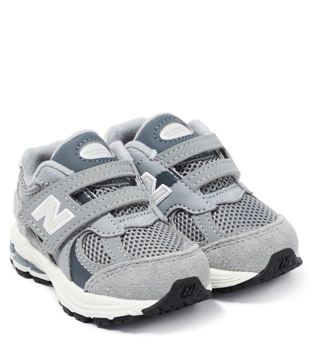 

Кроссовки Baby 2002 из замши и кожи New Balance, серый