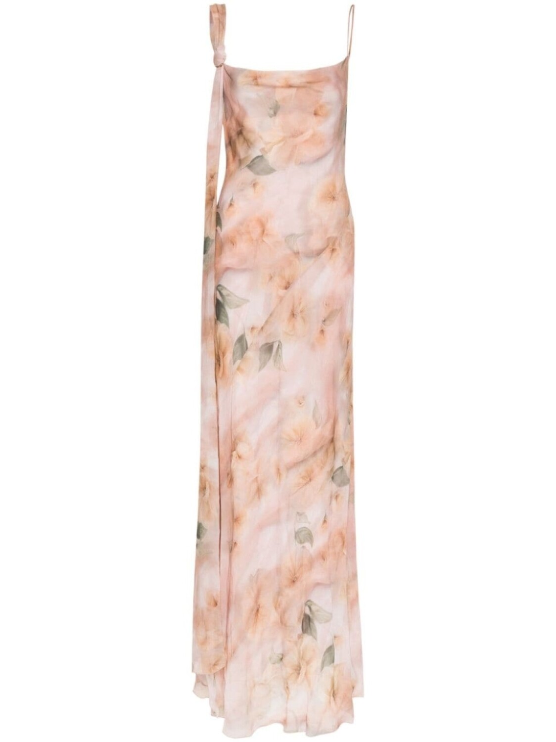 

Blumarine платье макси с цветочным принтом, розовый