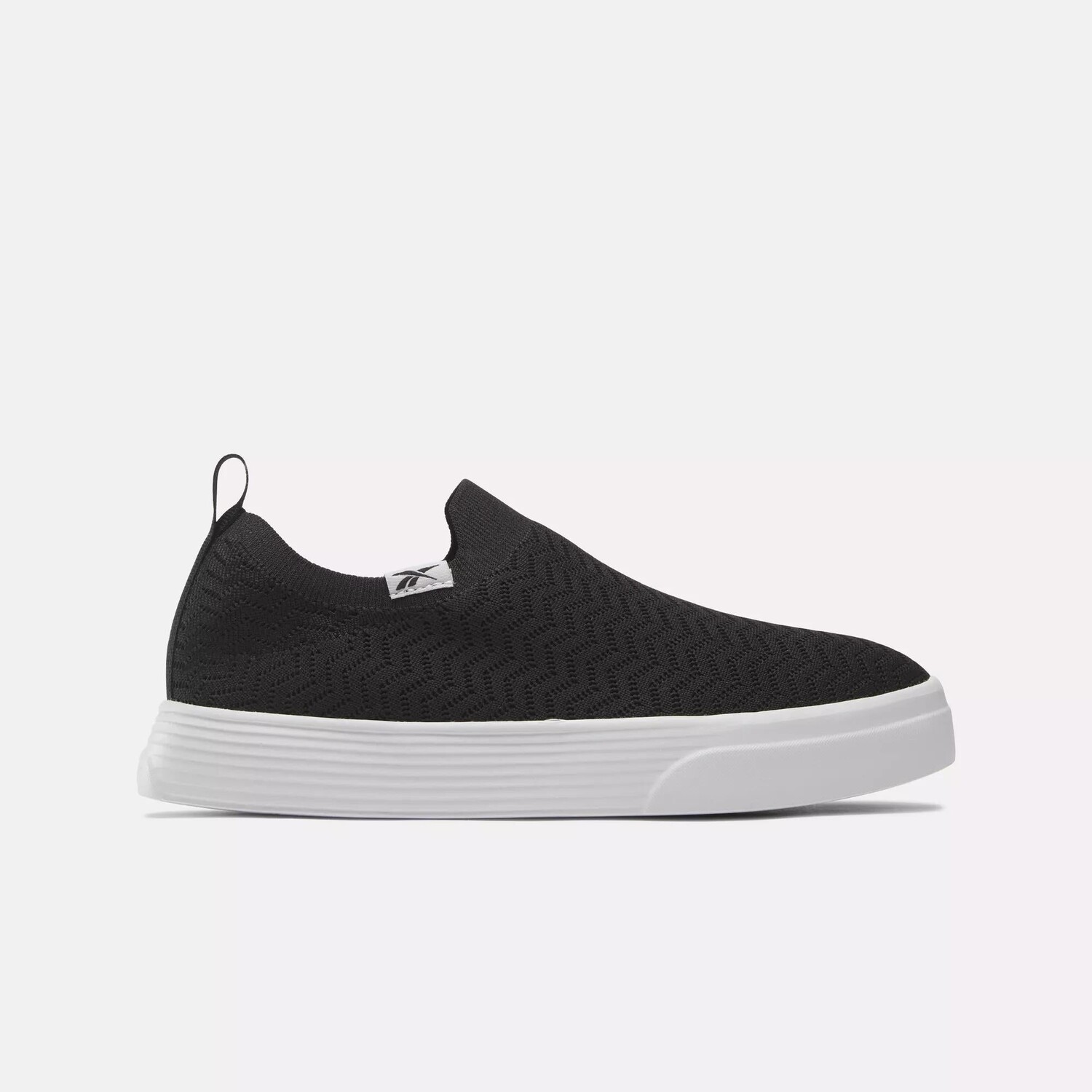 

Женские прогулочные туфли без шнуровки OnLux Reebok, цвет Core Black / Core Black / Steely Fog