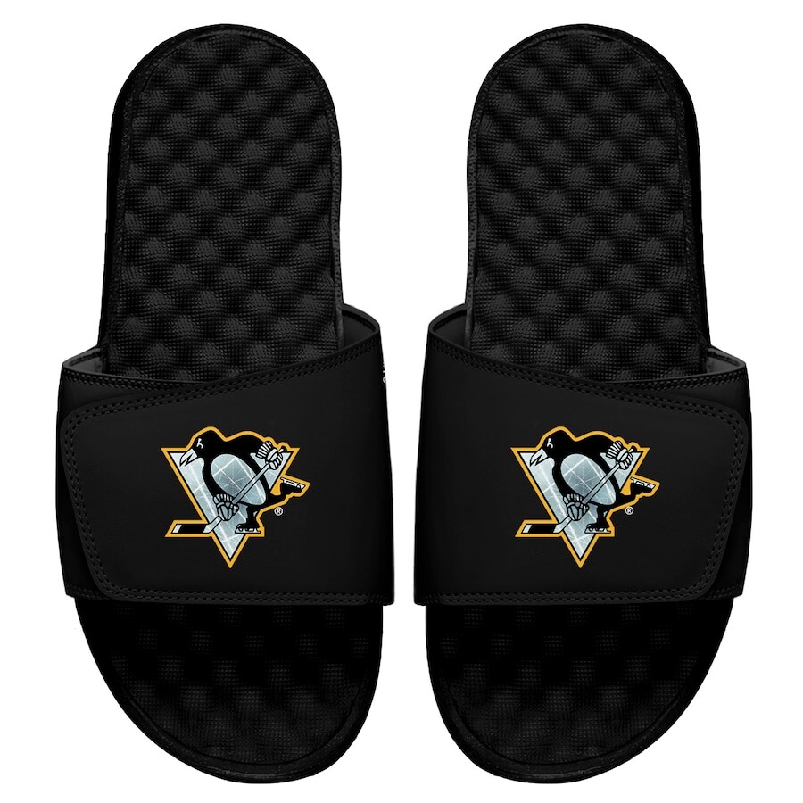 

Шлепанцы ISlide Pittsburgh Penguins, черный