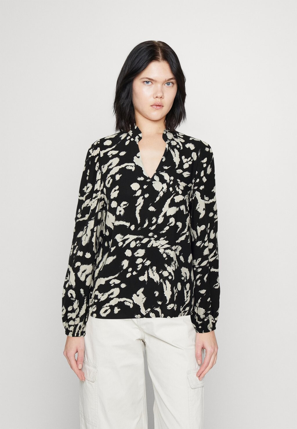 

Рубашка с длинным рукавом Vero Moda, черный