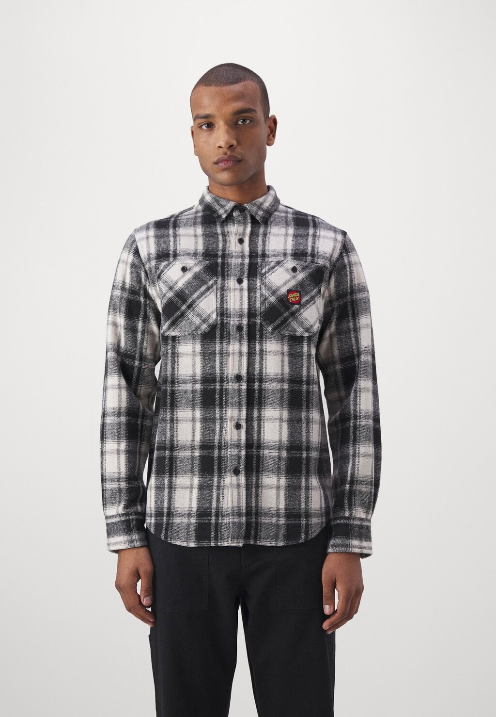 

Рубашка APEX UNISEX Santa Cruz, черный/белый