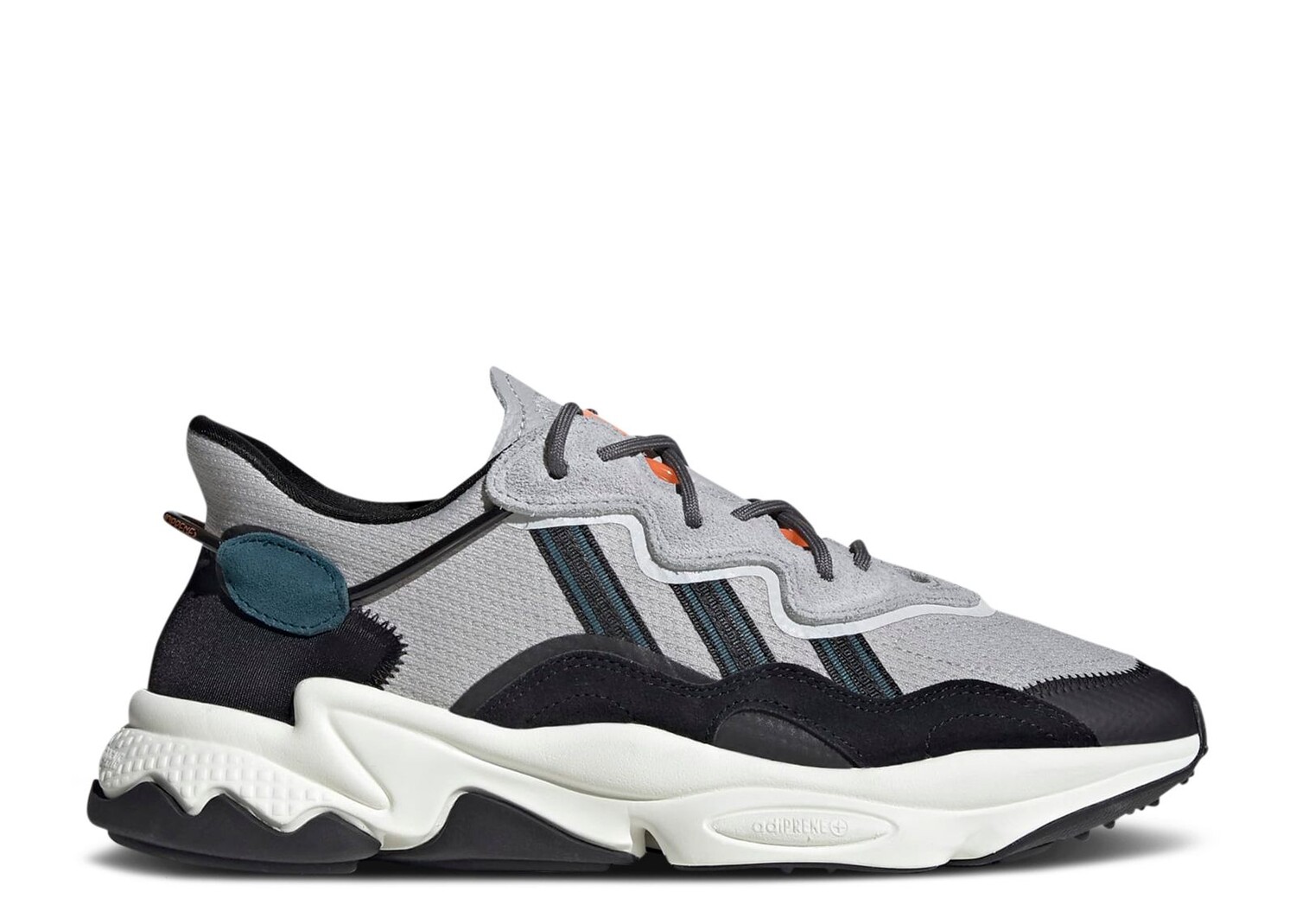 

Кроссовки adidas Ozweego 'Grey Utility Green', серый, Серый;черный