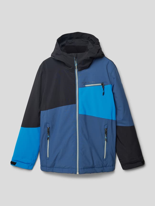 Функциональная куртка с нагрудным карманом Killtec, синий куртка uniqlo comfort 2b с нагрудным карманом темно синий