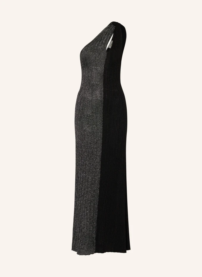 Вязаное платье silvine из пряжи с блестками Ba&Sh, черный