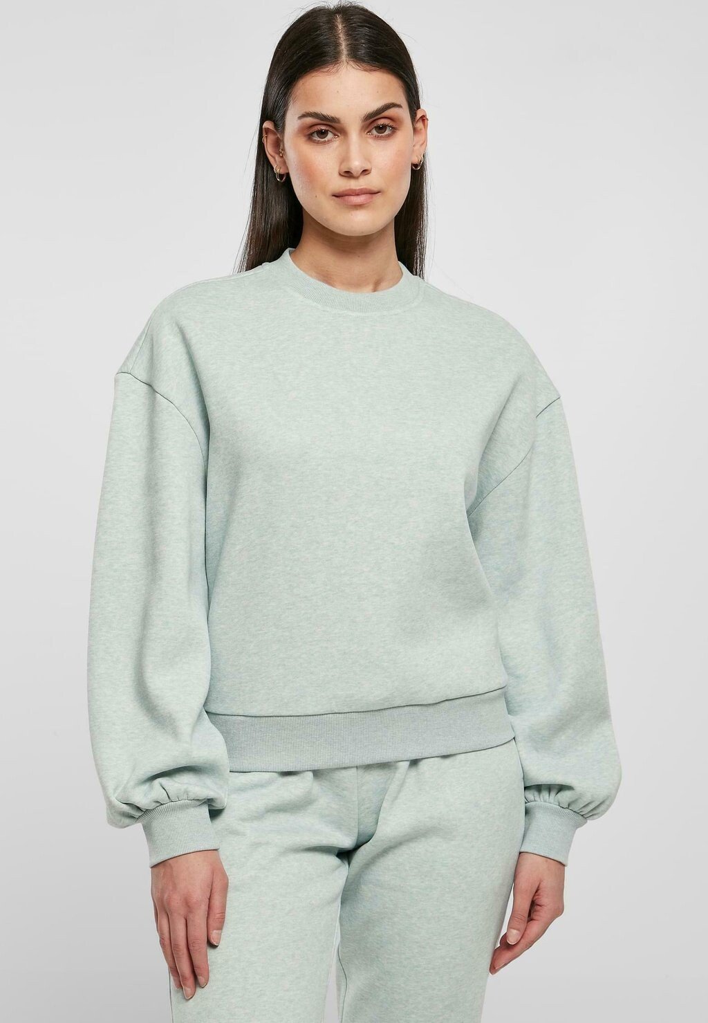 

Толстовка Urban Classics MELANGE CREWNECK, цвет salvia melange