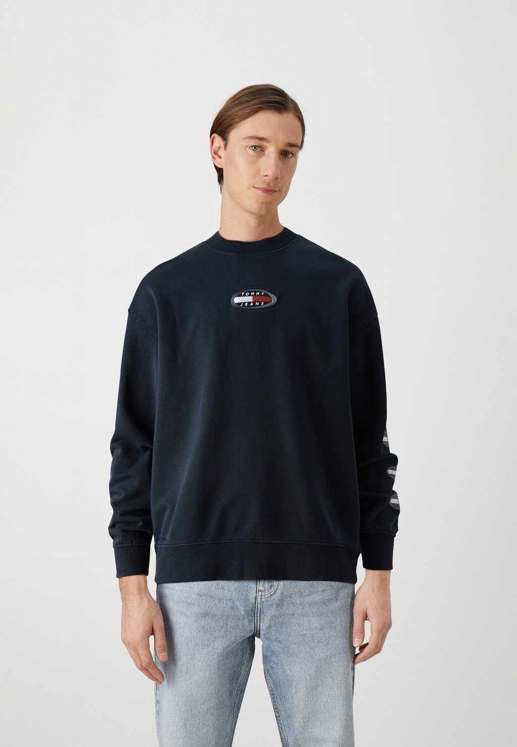 

Толстовка Archive Crew Tommy Jeans, цвет dark night navy