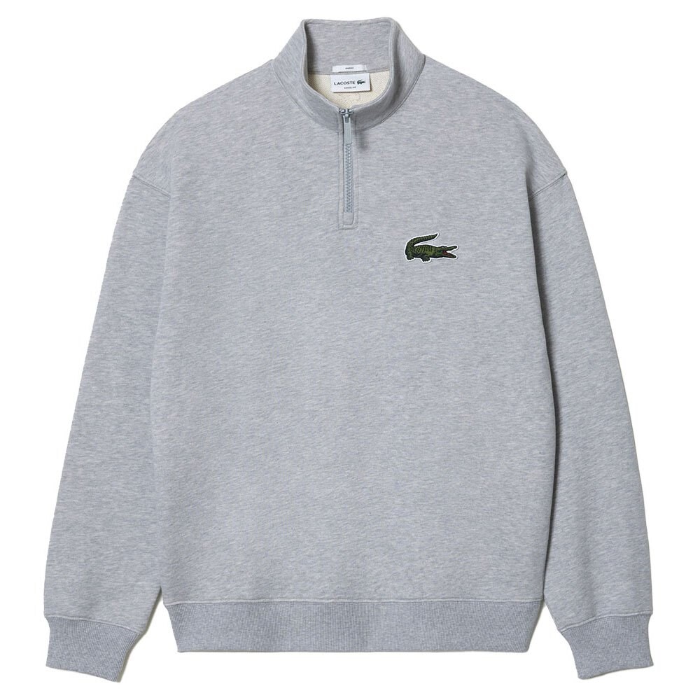 

Толстовка Lacoste SH0069 Half Zip, серый