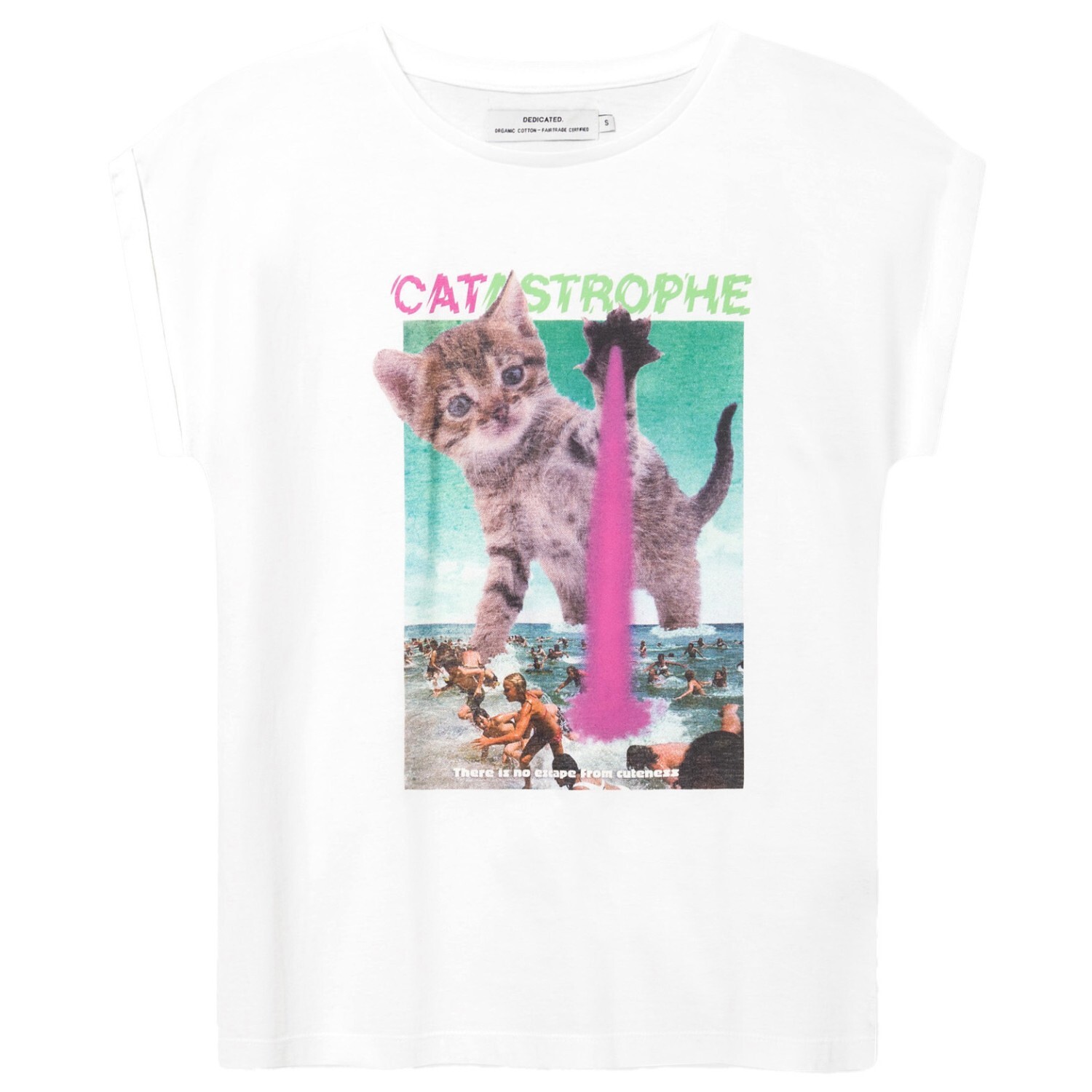 

Футболка Dedicated T-Shirt Visby Catastrophe, белый