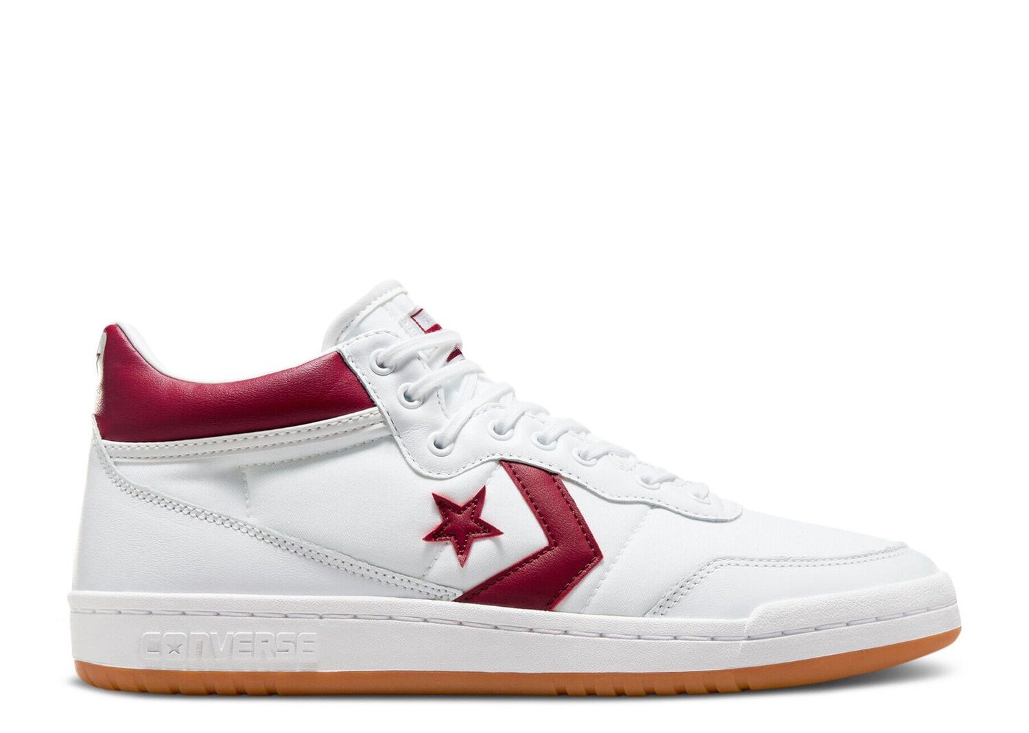 

Кроссовки Converse Fastbreak Pro Leather Mid 'White Team Red Gum', белый