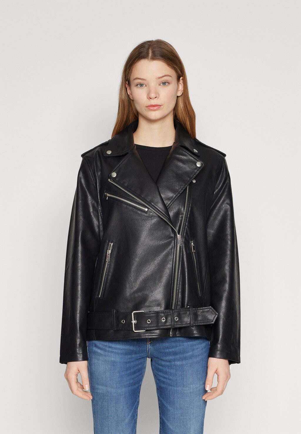 

Куртка из искусственной кожи VMRAMON PAULA COATED JACKET Vero Moda, черный