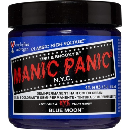 Краска для волос Blue Moon Classic Высокое напряжение 118мл, Manic Panic