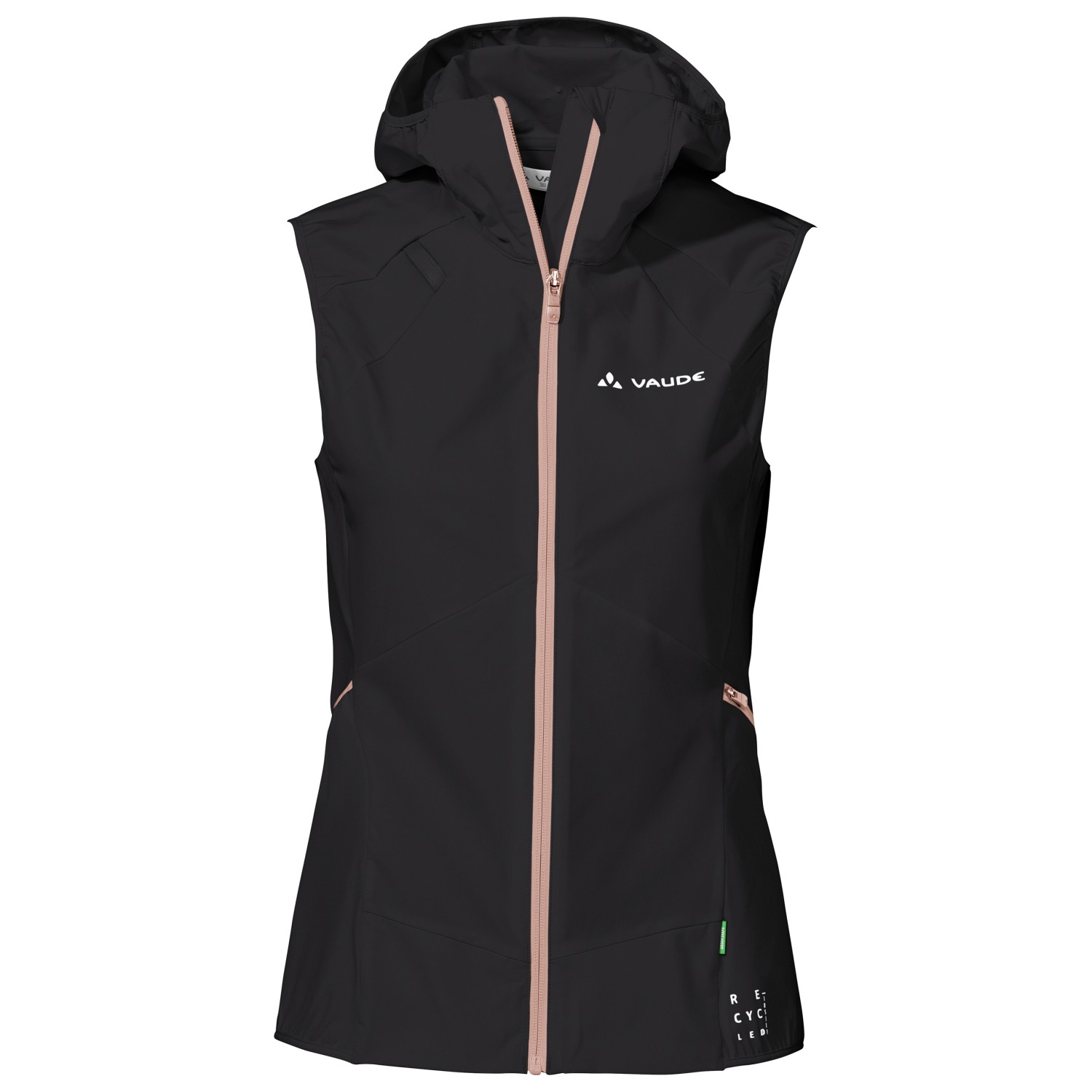 Жилет из софтшелла Vaude Women's Scopi Vest, цвет Black/Black top vest black size l