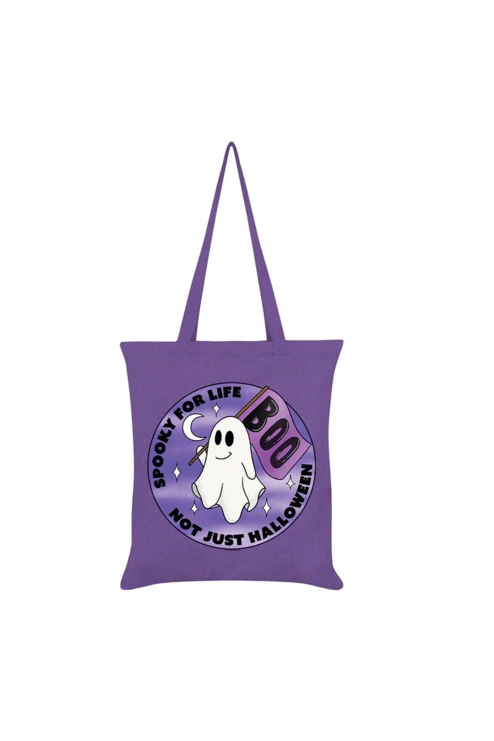 

Сумка-тоут Spooky For Life, а не просто Хэллоуин Grindstore, фиолетовый