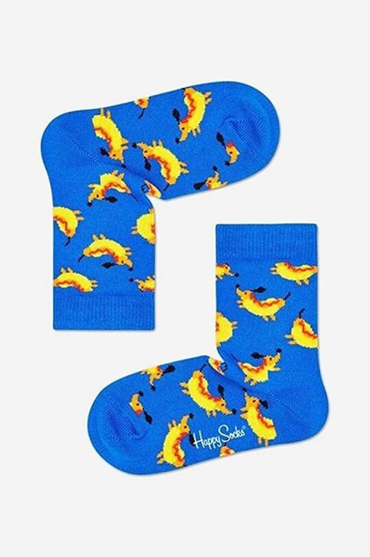 

Детские носки Happy Socks Hot Dog, мультиколор