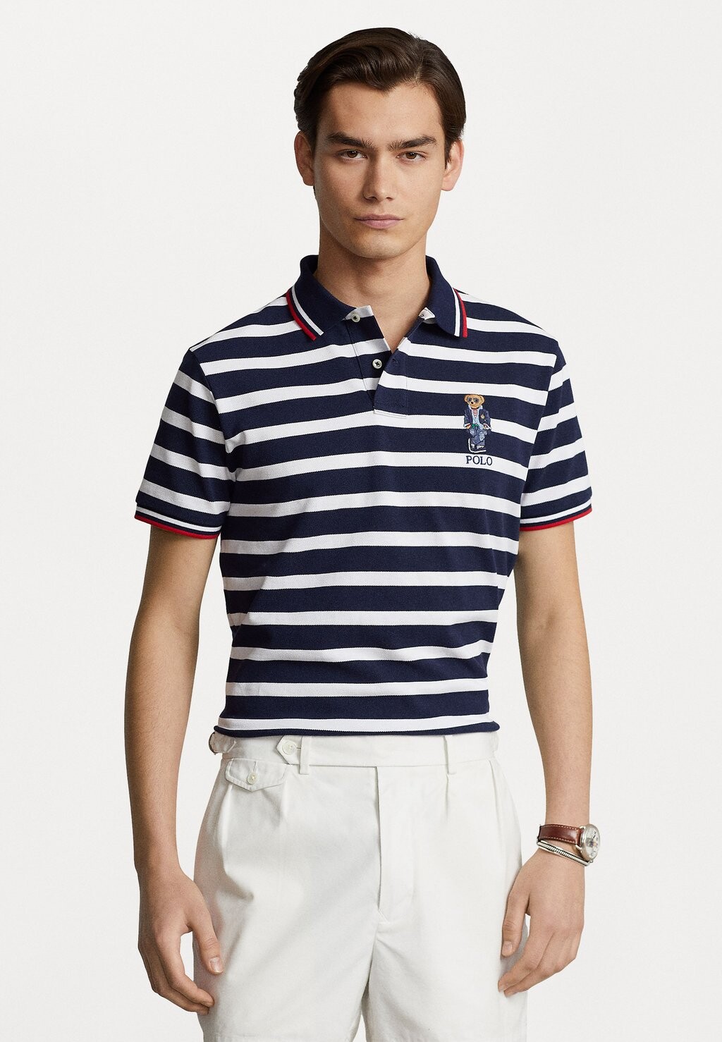 

Рубашка-поло КОРОТКИЙ РУКАВ Polo Ralph Lauren, темно-синий