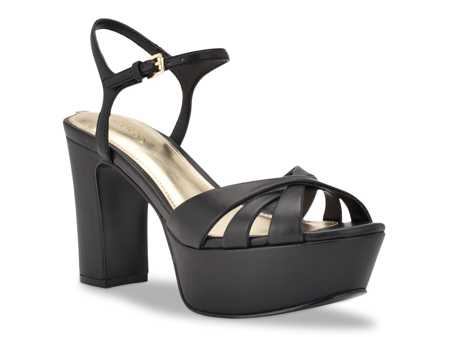 

Сандалии Guess Haylo на платформе, черный