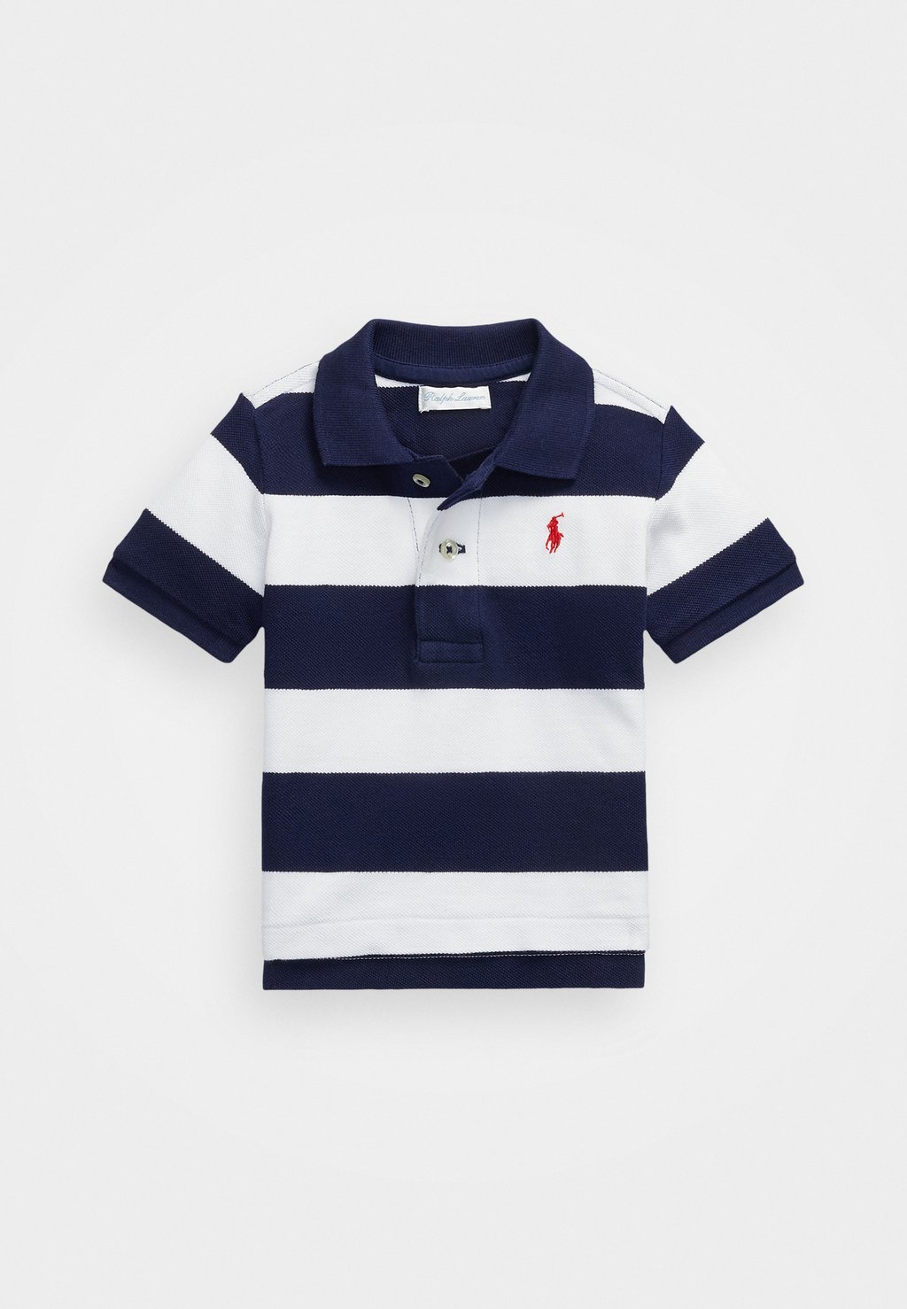 Рубашка-поло BABY Polo Ralph Lauren, цвет newport navy/white