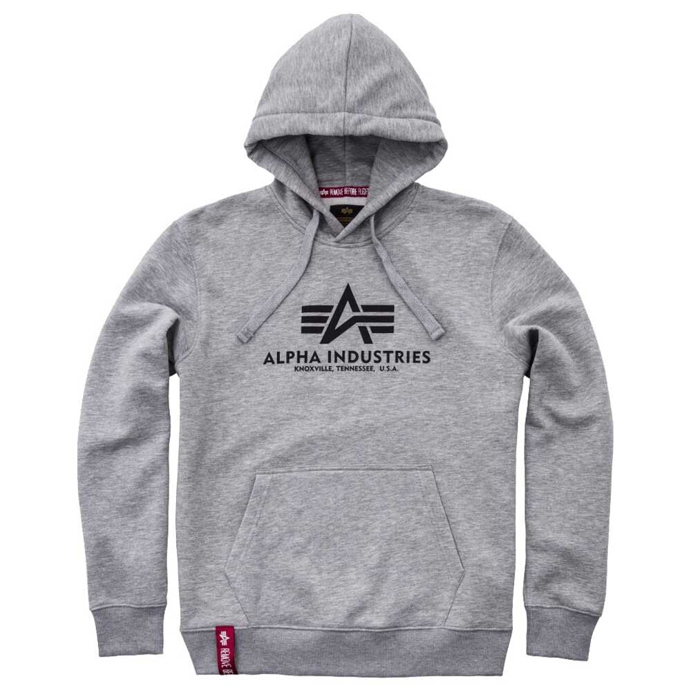 

Худи Alpha Industries Basic, серый