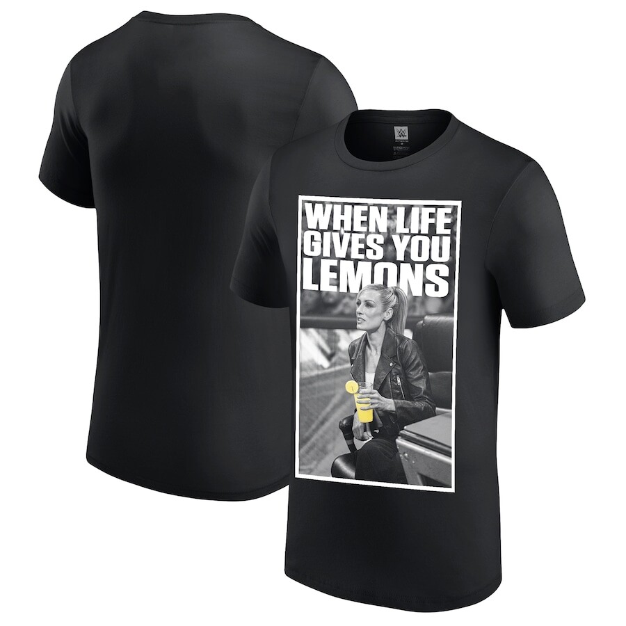 

Футболка с коротким рукавом WWE Authentic Becky Lynch, черный
