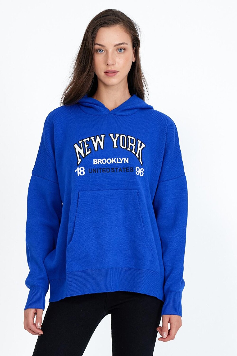 

Женский свитер New York Written Sweat Rodi, саксофон
