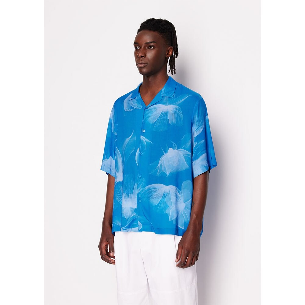 

Рубашка с длинным рукавом Armani Exchange 3DZC47_ZNRNZ, синий