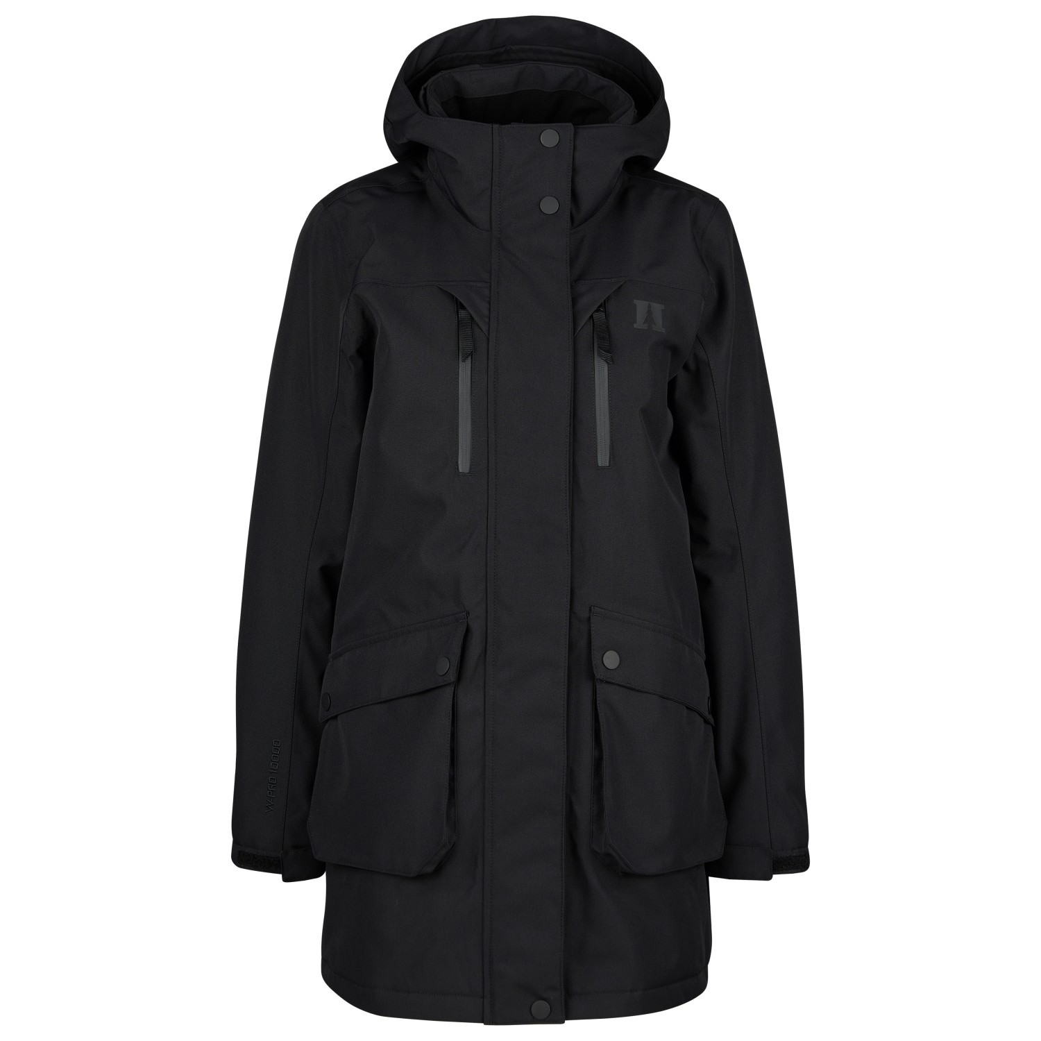 Парка Heber Peak Women's SylvaHe Wool Padded, черный стеганая зимняя куртка ardent canadian peak черный