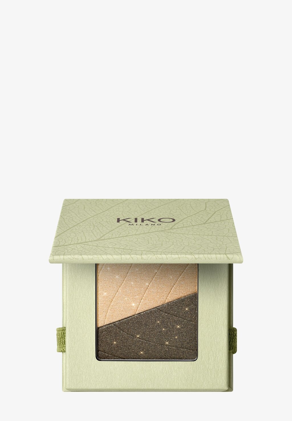 

Тени для век Green Me Duo Eyeshadow KIKO Milano, цвет thick as thieves