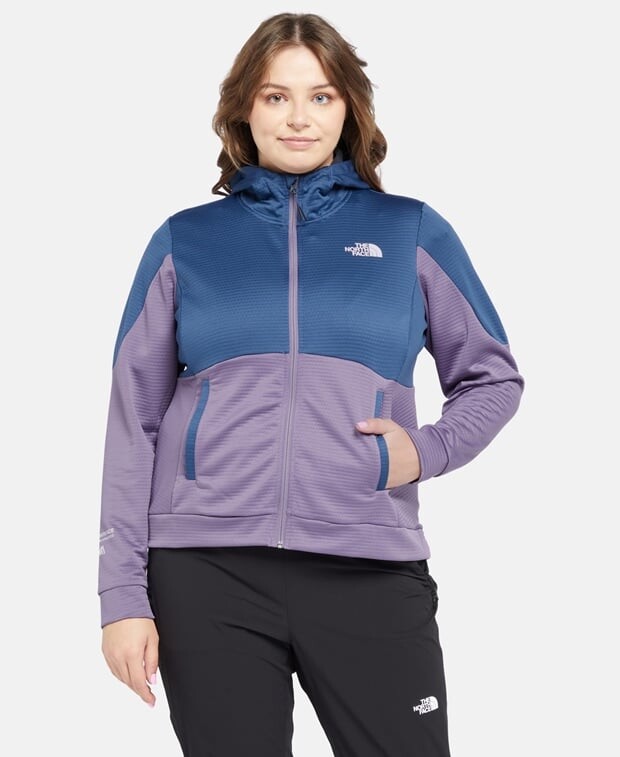 

Толстовка с капюшоном The North Face, лиловый