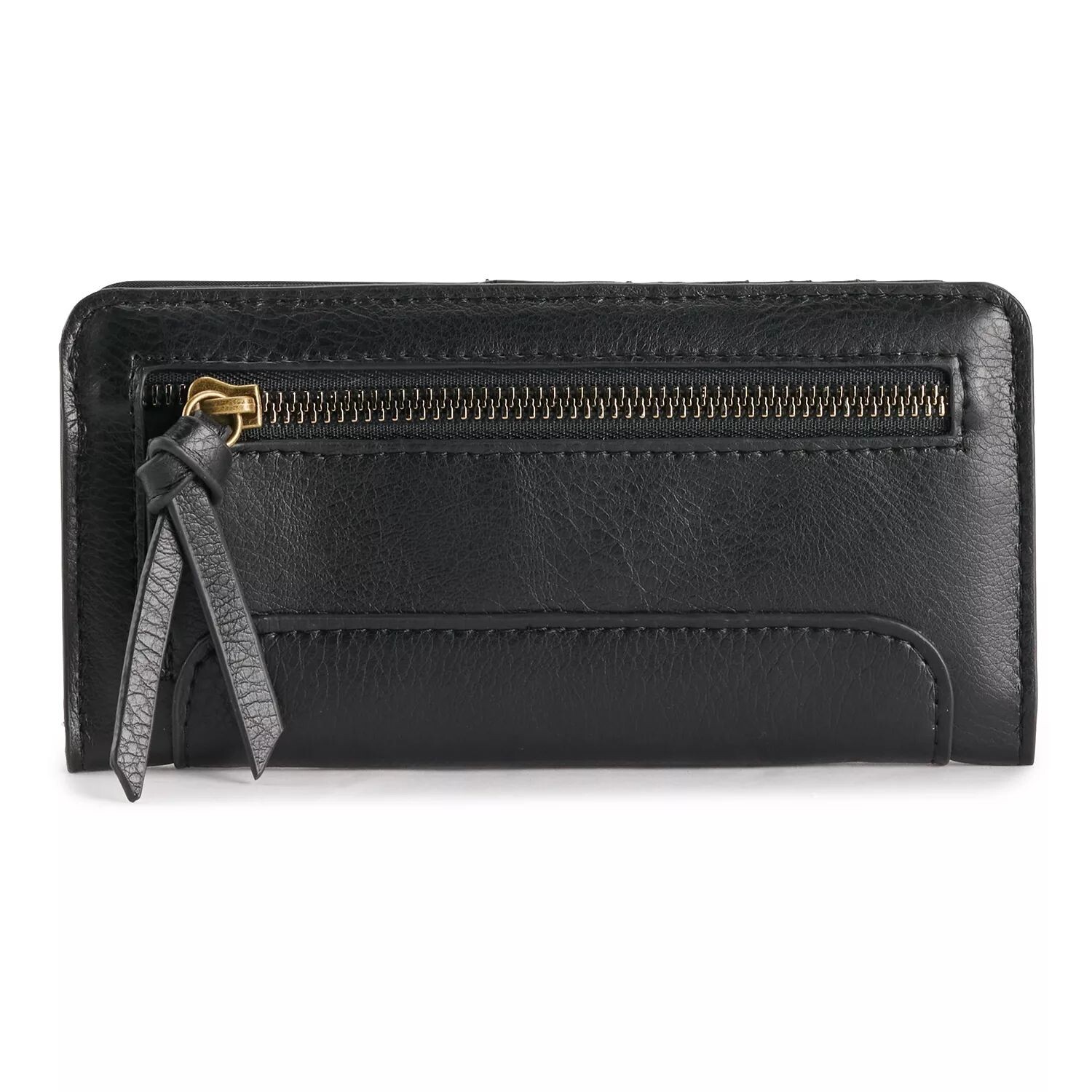 

Тонкий кошелек Sonoma Goods For Life Staves с блокировкой RFID Sonoma Goods For Life, черный