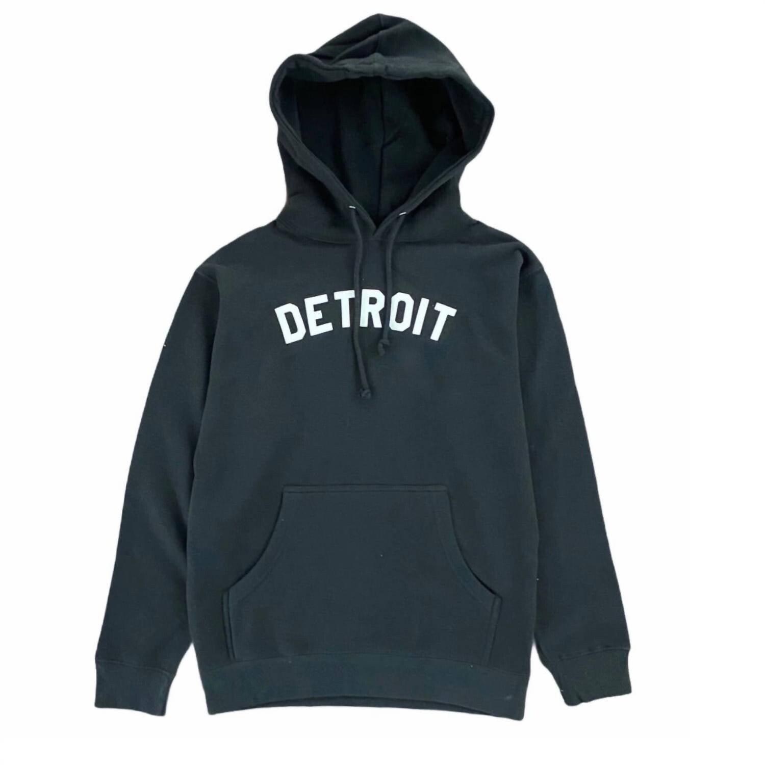 

Мужская худи черного/белого цвета Detroit Ink Detroit