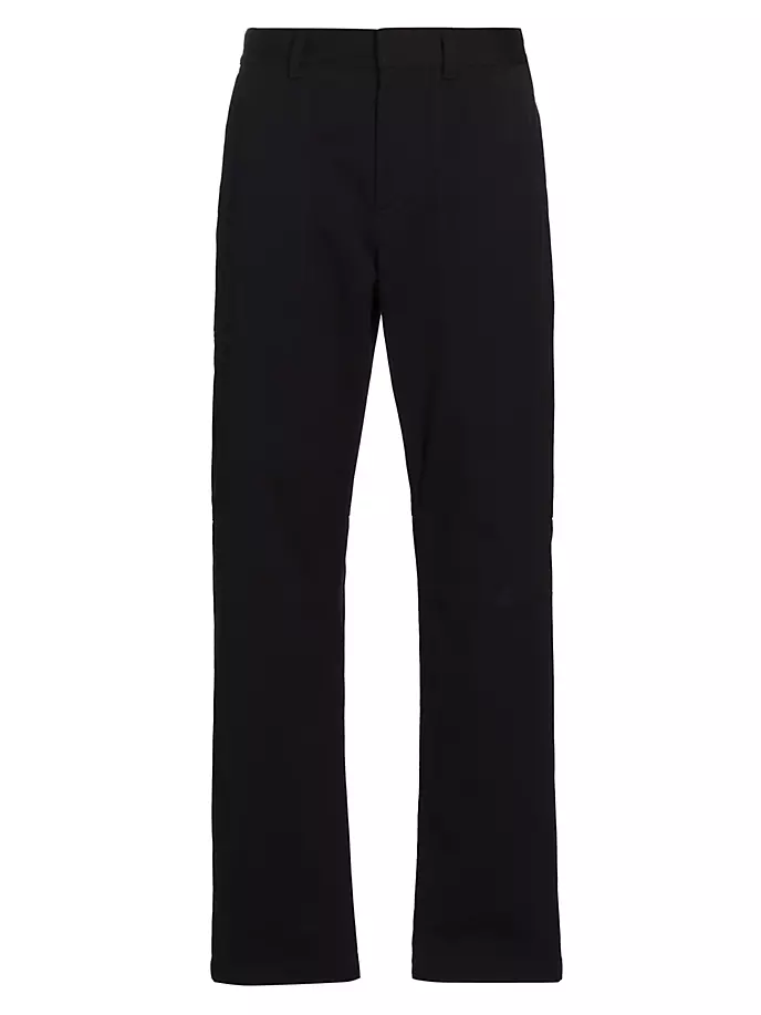 Практичные хлопковые брюки Helmut Lang, черный брюки voolya практичные 42 размер