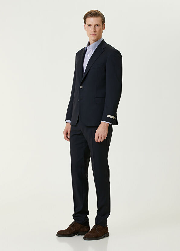 

Шерстяной пиджак Drop 4 Beymen Collection, синий