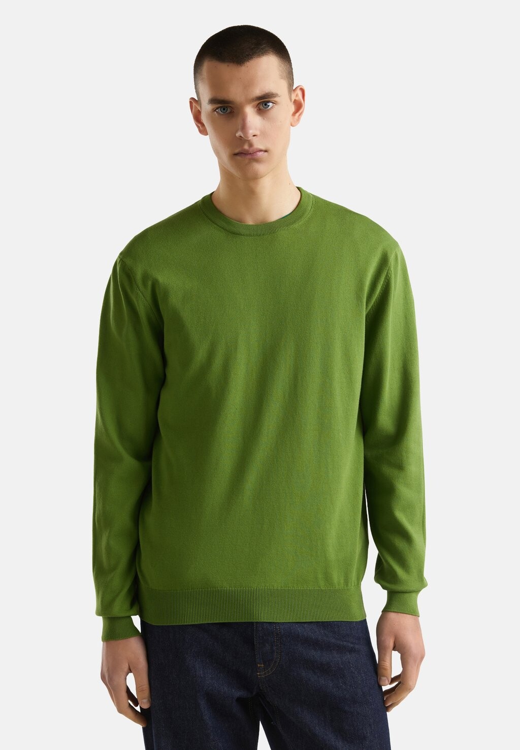 

Джемпер CREW NECK United Colors of Benetton, зеленый