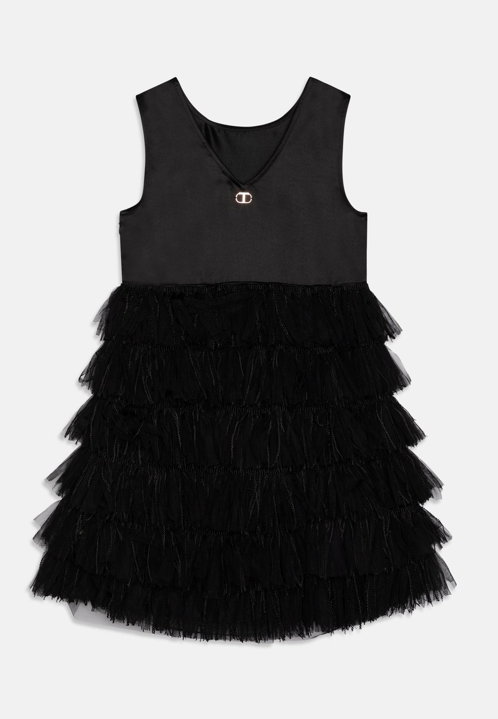 Коктейльное/праздничное платье DRESS TWINSET, цвет nero