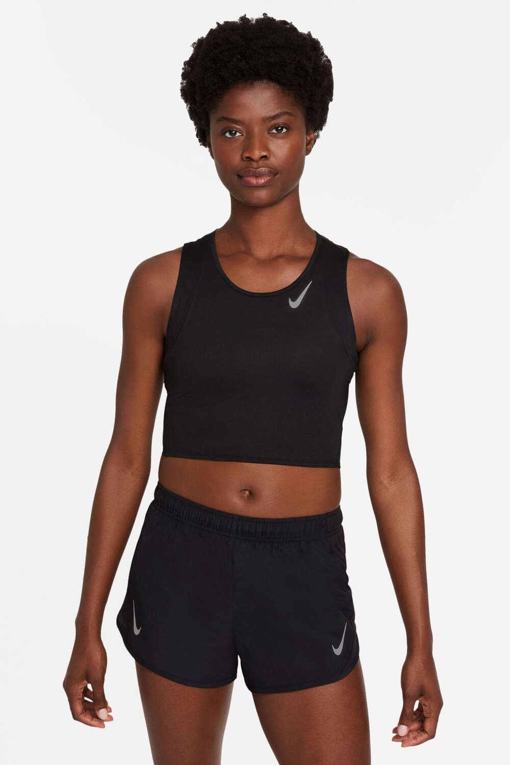 

Беговая футболка без рукавов Dri-FIT Race Nike, черный